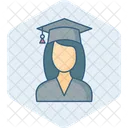 Graduate Girl  Icon