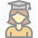 Graduate Girl  Icon