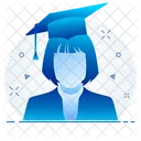 Graduate Girl  Icon