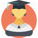 Graduate Graduation Student Icon
