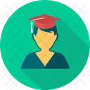 Graduate Girl Girl Graduate Icon