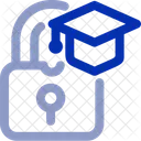 Graduate Lock Graduate Lock Icon