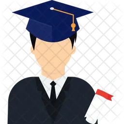 Graduate person  Icon
