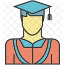 Student Graduation Education Icon