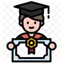 Graduation Diploma Award Icon