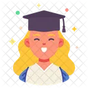 Degree Cap Graduated Icon