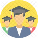 Graduate Students Education Degree Icon