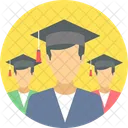 Graduate Students Education Degree Icon