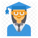 Graduate Mortarboard Avatar Icon