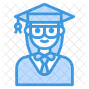 Graduate Mortarboard Avatar Icon