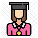 Graduate women  Icon