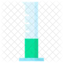 Graduated Cylinder Chemistry Experiment Icon