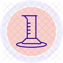 Graduated Cylinder Laboratory Icon