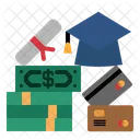 Graduated Hat Certificate Icon