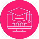 Graduation Lifelong Learning Icon Completion Icon