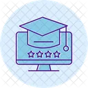 Graduation Lifelong Learning Icon Completion Icon