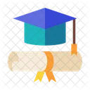 Graduation Graduation Certificate Graduation Cap Icon