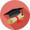 Graduation Diploma Education Icon