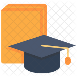 Graduation Icon - Download in Flat Style