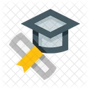 Graduation Certificate Diploma Symbol
