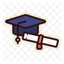 Graduation Certificate Certification Icon