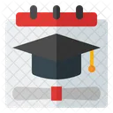 Graduation Achievement Completion Icon