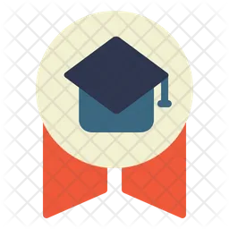 Graduation Badge  Icon