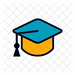 Download Free Graduation Cap Icon Of Colored Outline Style Available In Svg Png Eps Ai Icon Fonts