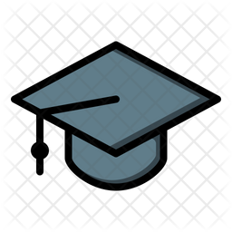 Download Free Graduation Cap Icon Of Colored Outline Style Available In Svg Png Eps Ai Icon Fonts