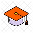 Graduation Cap Education Learning Icon