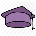 Graduation Cap Mortar Cap Student Hat Icon