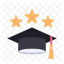 Graduation Cap Star Graduation Hat Icon
