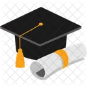 Graduation Cap Diploma Icon