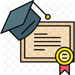 Graduation Certificate  Icon