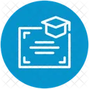Certificate Diploma Certification Icon