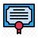 Graduation Certificate  Icon