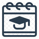 Graduation Day Ceremony Milestone Icon