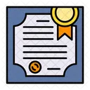 Education Certificate Diploma Icon