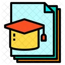 Graduation File  Icon