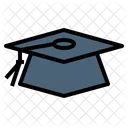 Mortboard Graduation Cap Icon