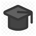 Graduation Hat Mortarboard Cap Icon
