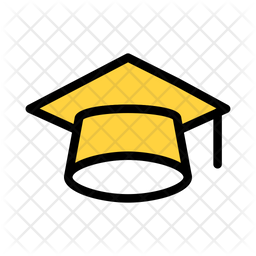 Download Free Graduation Hat Colored Outline Icon Available In Svg Png Eps Ai Icon Fonts