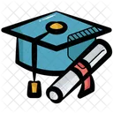 Graduation Hat  Icon