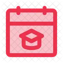 Graduation Calendar Schedule Icon