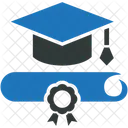 Graduation Diploma Education Icon