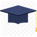 Graduation Cap Hat Icon