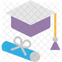 Graduated Degree Cap Icon