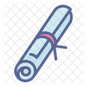 Diploma Scholarship Certificate Icon