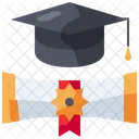 Graduation Diploma Graduate Icon