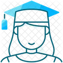 Girl Student Icon